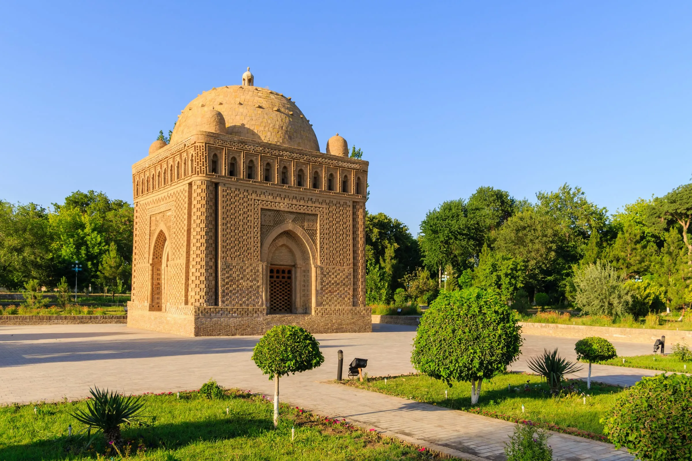 Das Samaniden-Mausoleum in Buchara