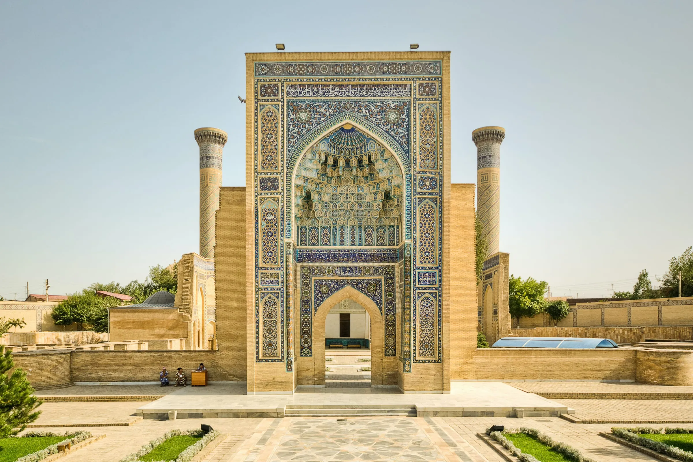 Das Gur-Emir-Mausoleum in Samarkand